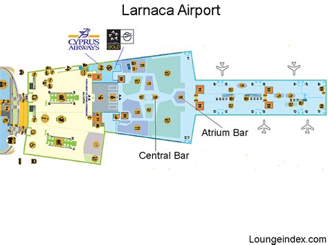 larnaca international airport map.